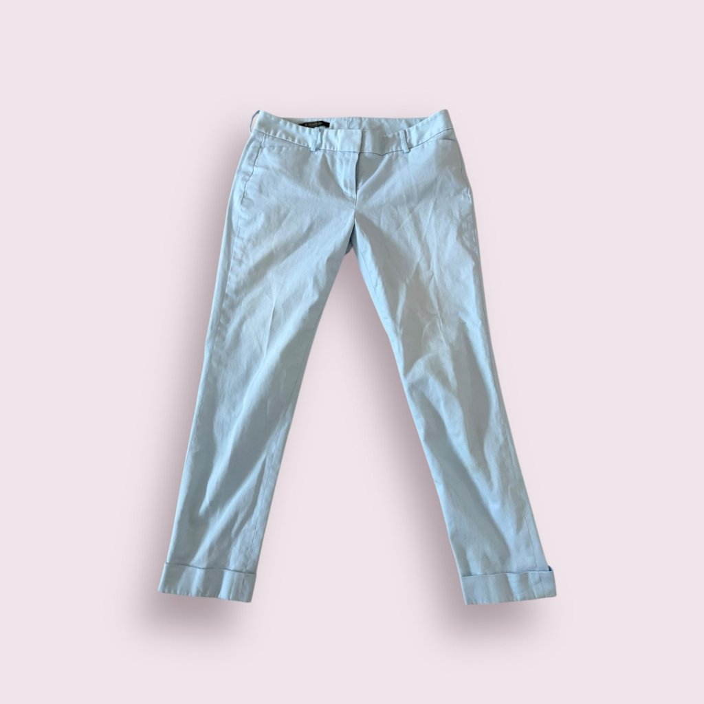 Brooks Brothers Light Blue Women's Cropped Dress Pants